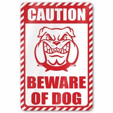 Caution Beware of Dog Sign picture