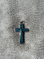 Cross Crucifix Pendant Antique Vintage picture