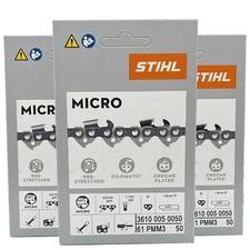 61PMM3 50DL 3 pcs x STIHL 3/8″P 1.1 mm Chain for 14