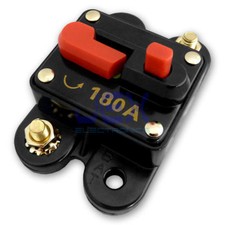 180 Amp In-Line Circuit Breaker Solar/Audio/Car/RV 180A/180AMP Fuse 12V/24V DC picture