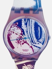 Vintage Swatch Watch SAPPHO LV101 1991 Standard Ladies 26mm Swiss Made Quartz picture