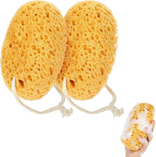 2Pcs Bath Sponge, 6.1 Inch Soft Exfoliating Body Scrubber Shower Sponges, Large picture