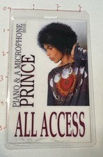 Prince Commemorative 2016 Last Tour Ever All Access, Backstage Pass, And Lanyard picture