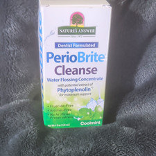 Nature's Answer PerioBrite Cleanse Water Flossing Concentrate, Coolmint 4 fl oz picture