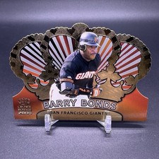 2000 Pacific Crown Royale Barry Bonds San Francisco Giants Die Cut #123 picture