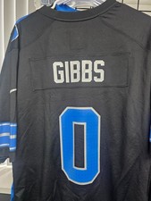 Jahmyr Gibbs Detroit Lions Black Nike Jersey - NEW WITH TAGS picture