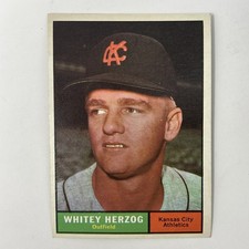 1961 Topps - Whitey Herzog #106 picture