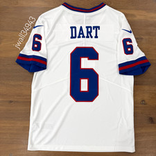 Nike Jaxson Dart New York Giants NFL Vapor Untouchable Limited STITCHED Jersey picture