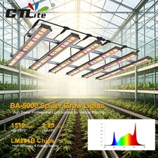 Commercial Grade BA5000W Spider LED Indoor Grow Light Full Spectrum Hydroponics picture