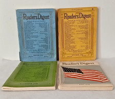Vintage READER'S DIGEST Magazine -March 1935, Oct. 1936, Nov. 1939, July 1942 picture