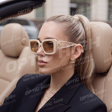 CHANEL CH5567 Sunglasses Beige  152063 52 picture