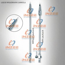 Leech Wilkinson Intra Uterine Cannula HSG Cannula Stainless Steel 2PCs By Inzee picture