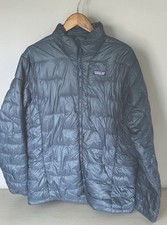 Patagonia Micro Puff Jacket  Smolder Blue Sz L Puffer Full Zip STY80101 picture