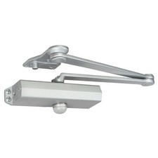 Norton 1600 Series Hydraulic Grade 1 Heavy Duty Door Closer CLP1601 Silver 1601 picture