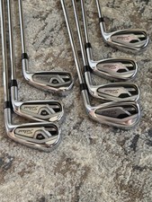 2021 Titleist T300 Iron Set 5-PW + 48° w/ AMT Red S300 Stiff Flex Steel Shafts picture
