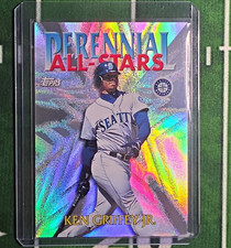 Topps 1999 Perennial All-Stars Ken Griffey Jr. Mariners #PA1 Foil Insert Card picture