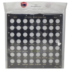 Capital Plastics Complete 56-Coin America the Beautiful Quarters Set 2010-2021 picture
