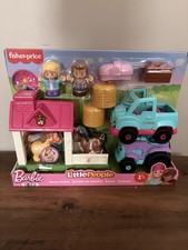 Fisher Price Little People Barbie Horse Stable Brand New In Box picture