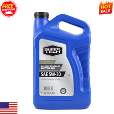 FreeShip-Super Tech All Mileage Synthetic Blend Motor Oil SAE 5W-30, 5 Quarts picture