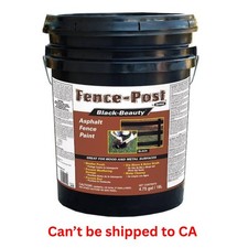 4.75 Gal. Black Beauty Asphalt Fence Paint picture