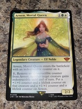 MTG Arwen Mortal Queen 193 Mythic Regular Base Print NM Near Mint LTR LotR picture