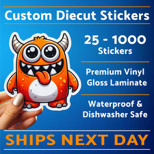 Custom stickers | Die Cut Product Labels | Business Logo Stickers | Bulk Decals picture