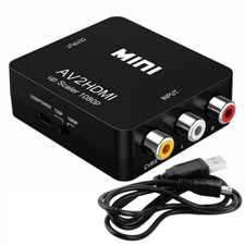 RCA to HDMI Converter Adapter AV 1080P For TV Audio Video Composite CVBS AV2HDMI picture