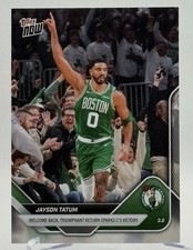 Jayson Tatum Triumphant Return 2025-26 NBA Topps NOW - #197 - QTY picture