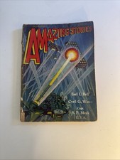 AMAZING STORIES PULP SEPT 1929 HUGO GERNSBACK BEDSHEET STANTON picture