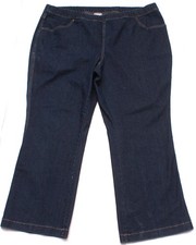 JMS Just My Size Pull On Elastic Waist Blue Jeans Denim Pants Womens 3X P X 29