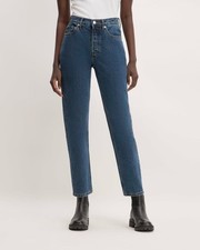 Everlane The 90's Cheeky Jean in Deep Atlantic Blue Women's Size 28 Ankle NWT picture
