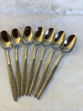 Dansk Designs Germany Stainless Flatware JHQ “ Variation VI” Ducks(7) Teaspoons picture