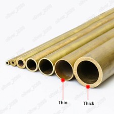 Brass Tube Brass Pipe Length 250mm Select Size OD x ID x length picture
