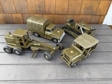 Vintage Tonka Complete Military Set 1960s. Very Good Condition. picture