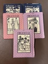 1982 FolkWear Patterns Lot Of 5 Uncut Read Description See Photos picture