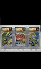 CGC PRISTINE 10 Kanto Starters First Partner Illustration 037 038 039 picture