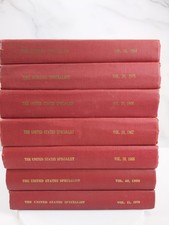 Bureau Specialist / United States Specialist 1963-1970 Lot of 8 Bound Volumes picture