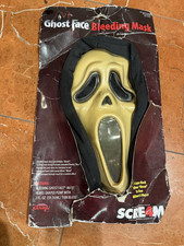 SCREAM FUN WORLD GHOST FACE BLEEDING HALLOWEEN MASK 2010 NEW picture