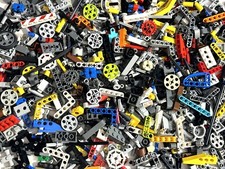210+ Small Lego Technic Pieces Lot: connectors pins axles liftarm bush rods LEGO picture