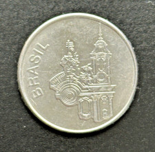 1984 Brazil 20 Cruzeiros Coin KM#593.1 São Francisco de Assis Church picture