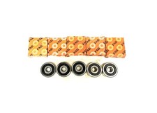 SKF Single Row Ball Bearing 6300C3 (6300RSR) [Lot of 5] NOS picture