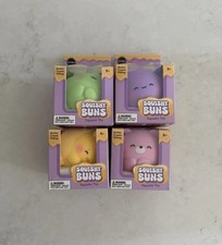 Top Trenz Butter Squishers Squishy Buns Duck Axolotl Frog Bear Lot Set of 4 New picture