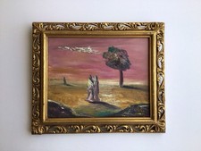 Painting Oil On Cardboard. 8” X 10” picture