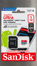 SanDisk Ultra 1TB Micro SDXC C10 A1 UHS-I 120MB/s Expanded Capacity Version picture