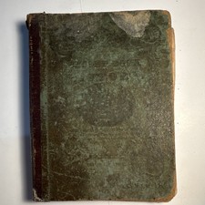 1851 Parley’s Second Book of History Peter Parley Goodrich 16 Maps Antique rough picture