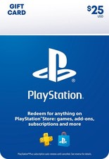 PlayStation Store Gift Card [Physical Card] - 25$ picture
