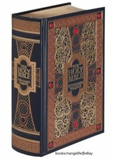 THE HOLY BIBLE King James Version KJV Deluxe Illustrated Gustave Dore NEW SEALED picture