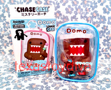 Rokimoto Domo Chase Case Domo Figure & Festival Pouch 1/4 Keychain --READ-- picture