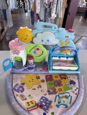 Fisher Price Little People 123 Babies Play Date Baby Nursery Smart Stages Mat picture