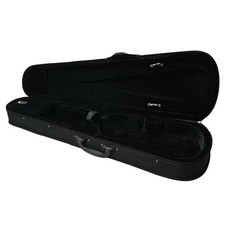 New Popular 4/4 Cloth Fluff Triangle Shape Black Violin Case picture